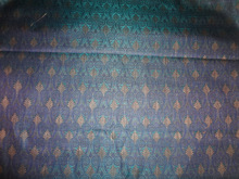 spun brocade fabric-multi colour
