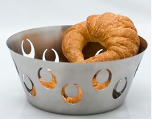 Metal Stainless Steel Bread Basket, for Fruit, Size : Custom Size