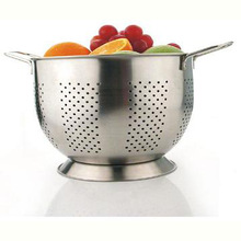 Metal Stainless steel colander, Feature : Eco-Friendly, Stocked