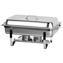 Stainless Steel Rectangular Chafing Dish, Size : Custom Size