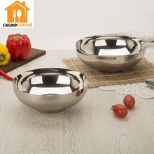 Stainless Steel Salad Mixing Bowl Fruit Serving