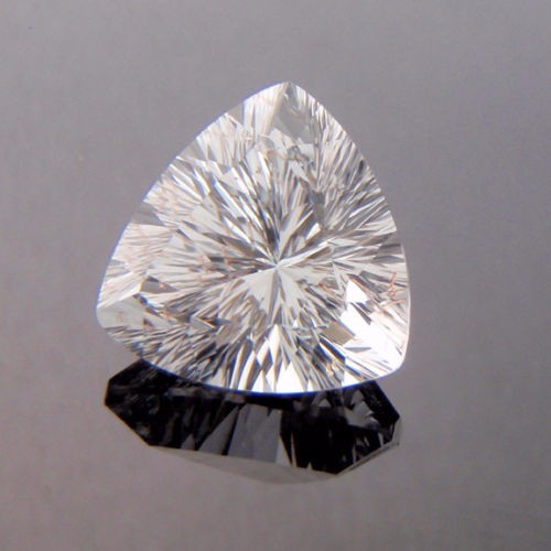 Concave Cut Trillion Calibrated Gemstone