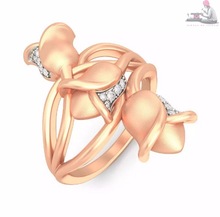 Rose Gold Jewelry Ring, Main Stone : Diamond
