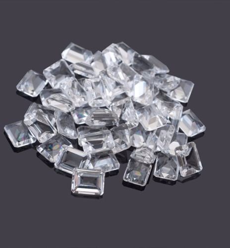 White Crystal Calibrated Gemstone