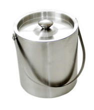 Double wall Stainless steel ice bucket