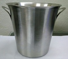 Silver Stainless steel  bucket