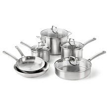 Stainless steel Indian Cookware Set, Size : Custom Size