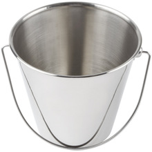 stainless steel large outdoor bucket