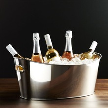 Stainless Steel Oval shape Beverages Tub