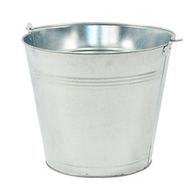 Tin Bucket for Agriculture Use, Color : Silver
