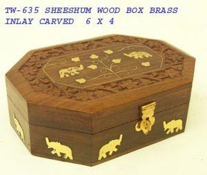 Sheeshum Wood Boxes