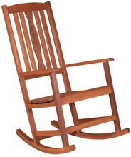 Wooden Carved Rocking Chair
