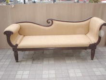 Wood Upholstered Dewan Sofa