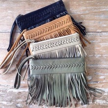 Handicraft Leather Boho Banjara Clutch bag, Size : Customized Size