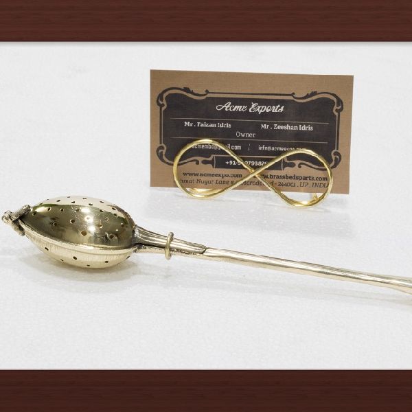 Brass Spoon Shape wholesale tea strainers and Infuser