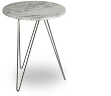 Stainless Steel Wrought Coffee Table | Marble Top Coffee Table