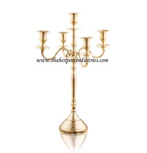 gold candelabra