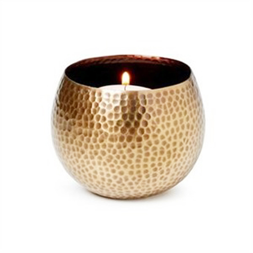 Shah Metal hammered tea light bowl