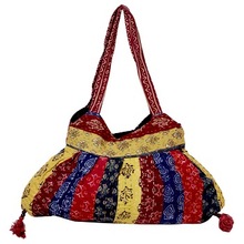 Rajasthani embroidered hand bag for women, Feature : High Quallity