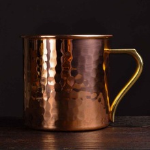 antique copper mug