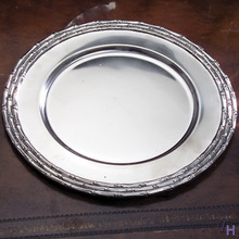 silver Charger Plates