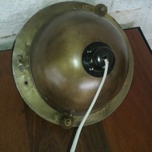 Antique Brass Finish round celling lamp