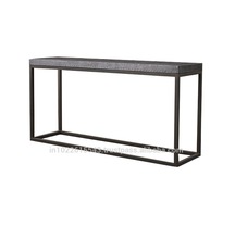 Industrial Iran Seat Console Table