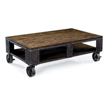 Industrial Wine Crate Coffee Table