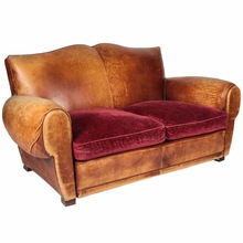 Love seat Leather Sofa