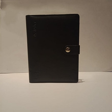 Leather notepad, for Promotion, Color : Black