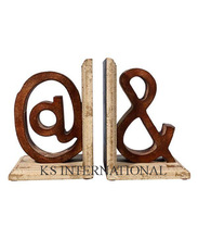 KSI alphabet Shape metal Bookends, Size : 13 x 14 x 25 cm