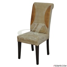 Canvass and  Leather Dining Chairs