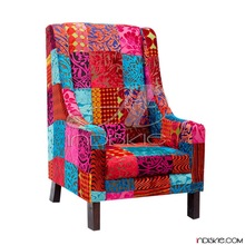 Vintage Kantha Furniture Chairs Sofa