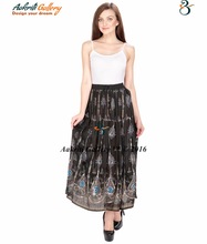 Handmade long skirts, Technics : Printed