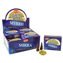 Charcoal Hem Myrrh Cone Incense