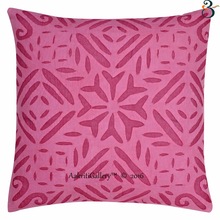 Aakriti Gallery Square Pillow Cover Cotton, for Car, Chair, Decorative, Sofa, Bed, Size : 16x16 Inches
