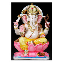 Beautiful Marble Ganesha Statues