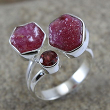 Ruby gemstone ring