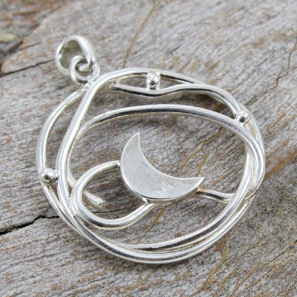 Sterling Silver Pendant, Occasion : Engagement