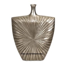 bottle shape metal vase