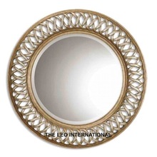  METAL designer round wall mirror, Size : CUSTOMISED