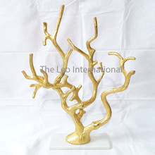  GOLD Metal Tree Sculpture, Size : 45 CM