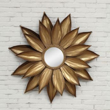 Wall Decorative metal Mirror, Size : 55 CM