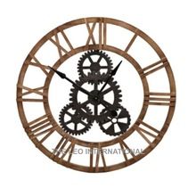 Resin wood craft clocks, Display Type : Needle