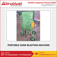 Alloy Steel Sand Blasting Machine, Color : Customized