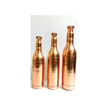 Reliance Artwares copper water bottle, Size : Normal