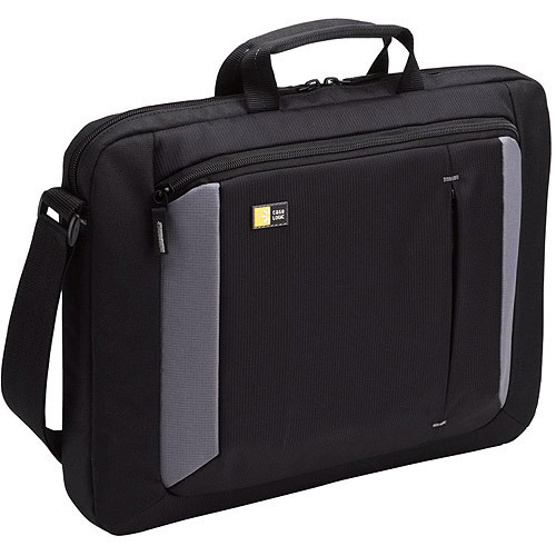 Plain Black Office Laptop Bag