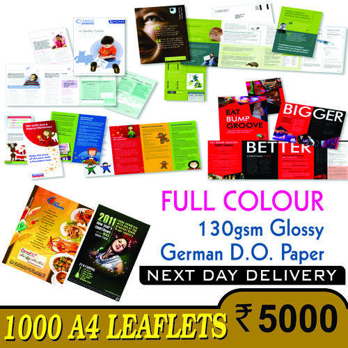 Leaflets and Flyers Printing Services