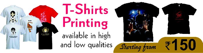 t-shirt printing services at Best Price in Delhi | Hans Art
