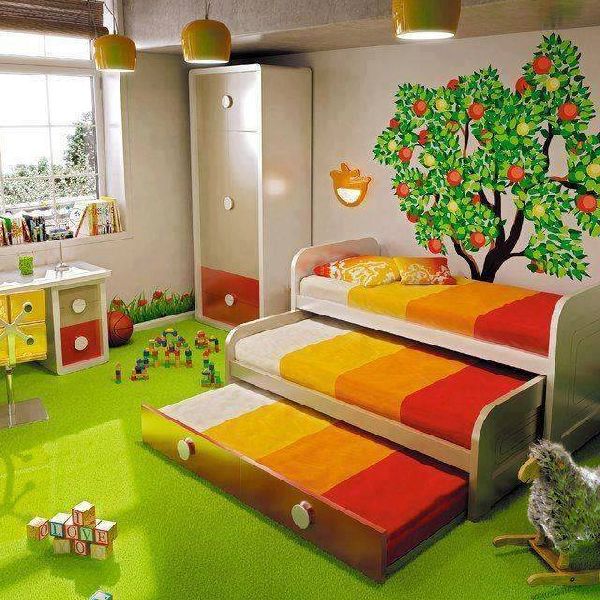 Polished Wooden Designer Kids Bed, Size : 10x6feet
